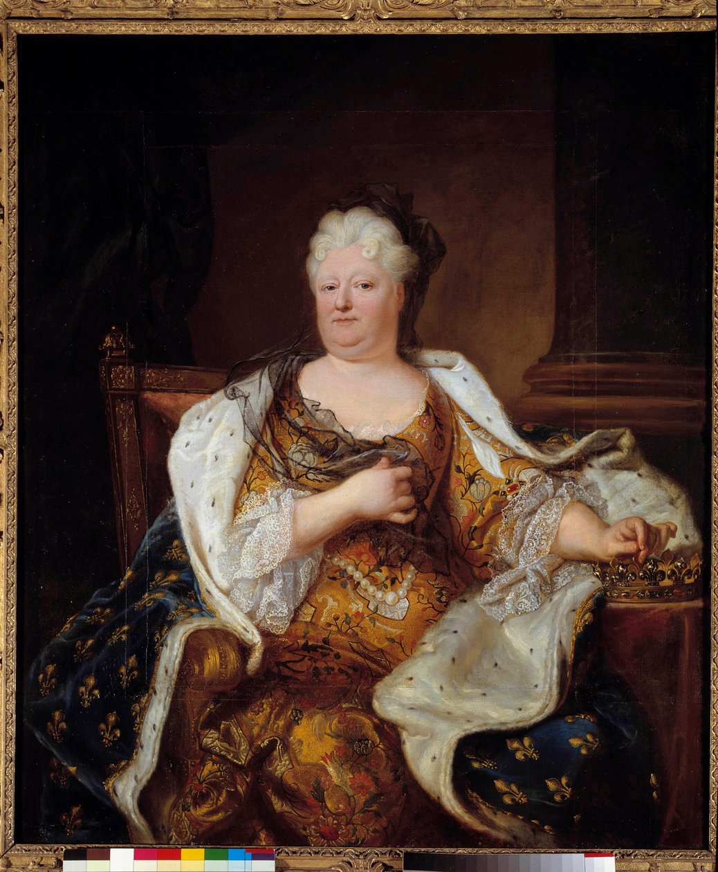 Retrato de la Princesa Palatina Charlotte Elisabeth de Baviera de Hyacinthe Francois Rigaud