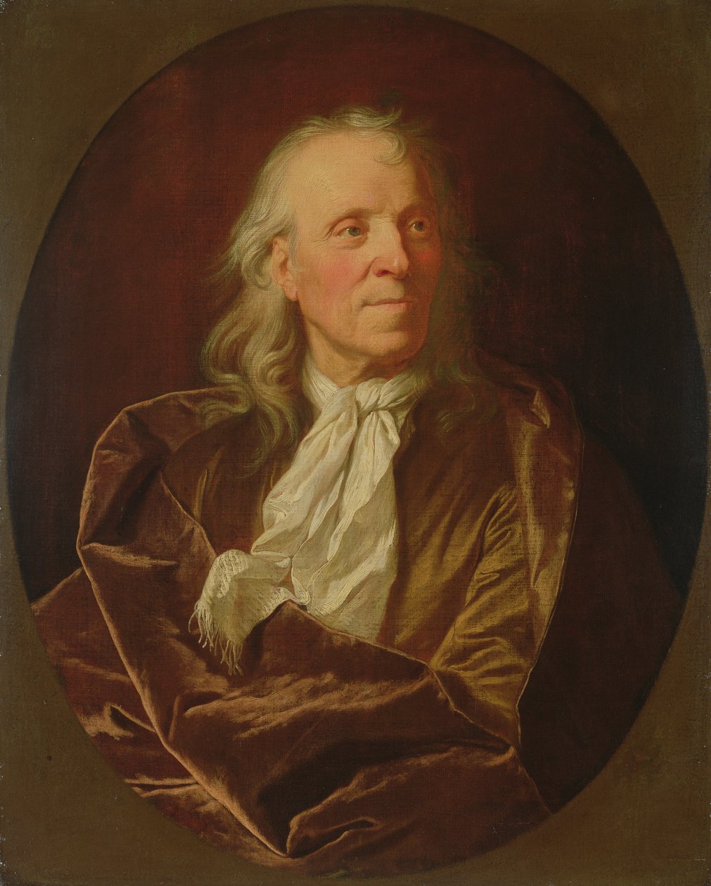 Retrato de un erudito de Hyacinthe Francois Rigaud