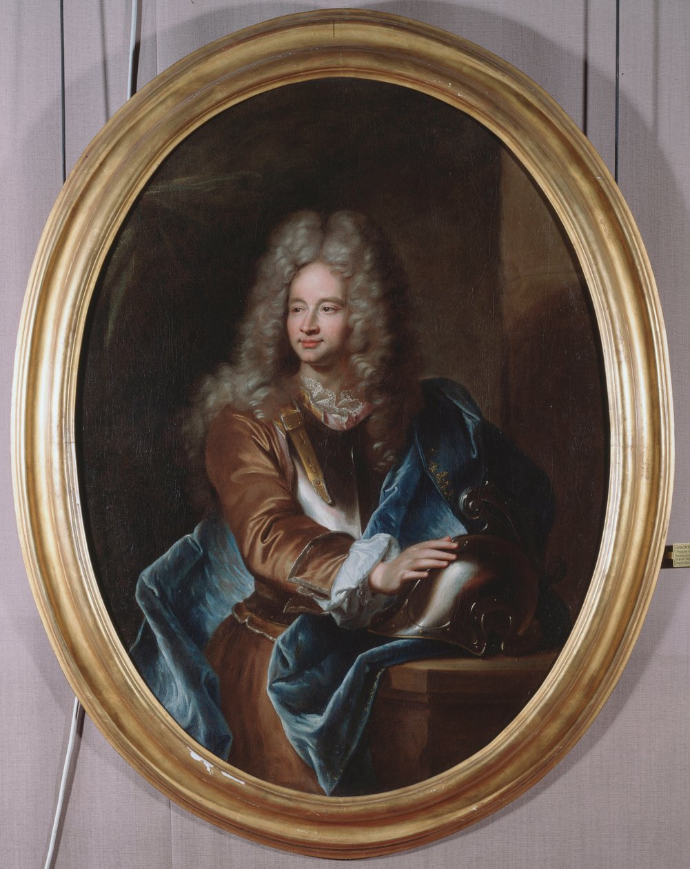 Retrato del diplomático italiano Anton Giulio II Brignole-Sale (1673-1710) Embajador ante el Rey Luis XIV de Hyacinthe Francois Rigaud
