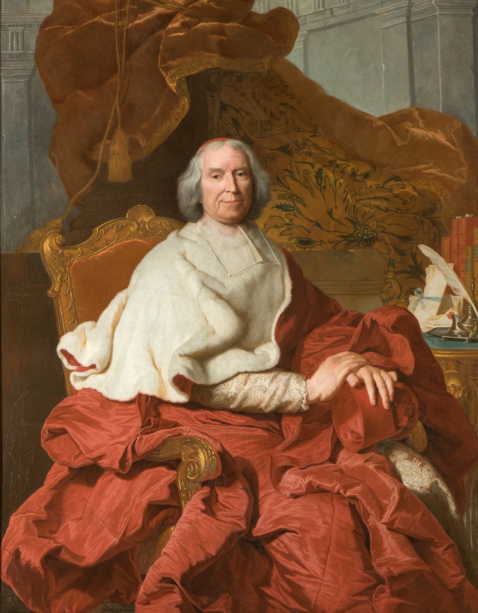 Cardenal de Fleury de Hyacinthe Rigaud