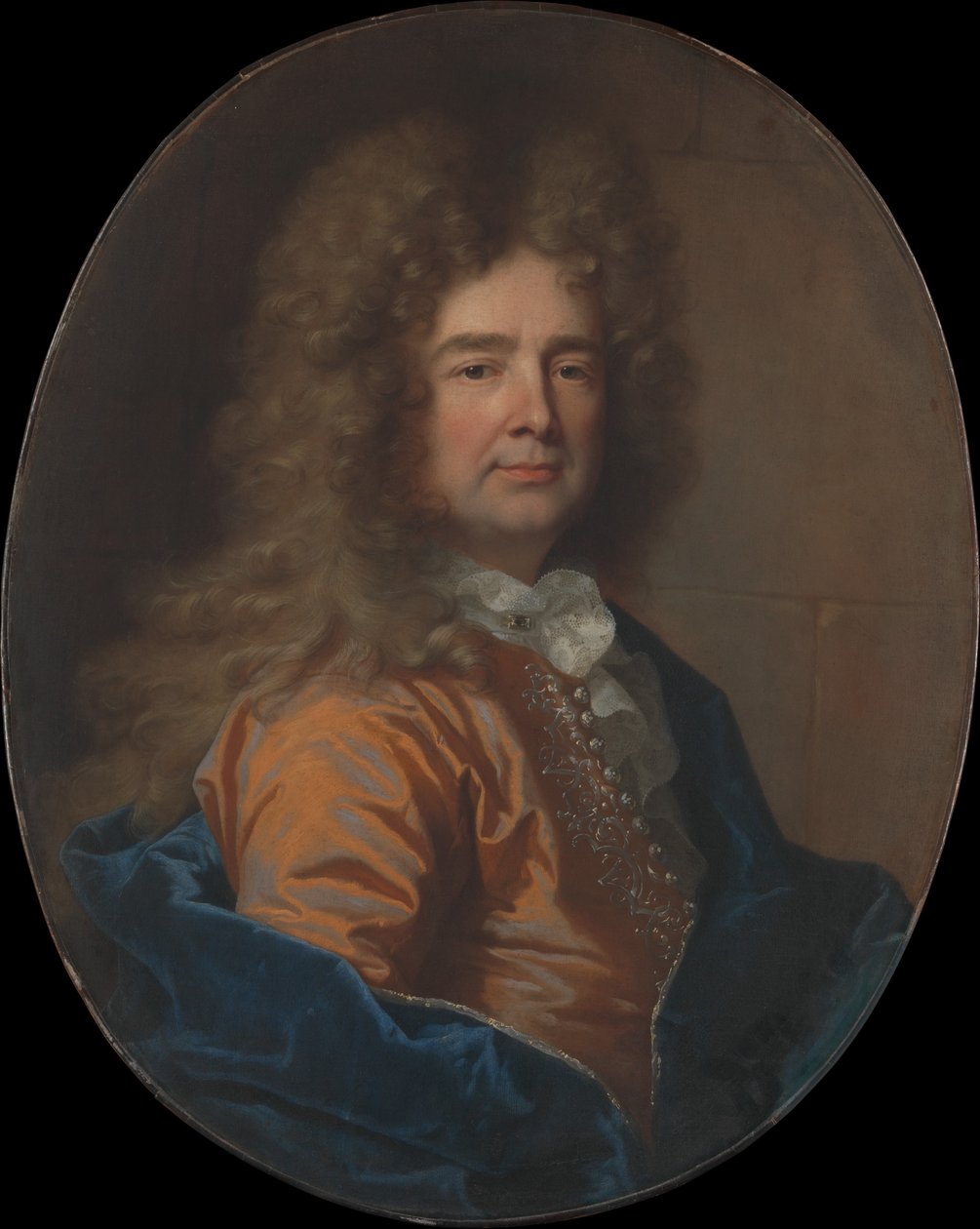 Retrato de un hombre de Hyacinthe Rigaud