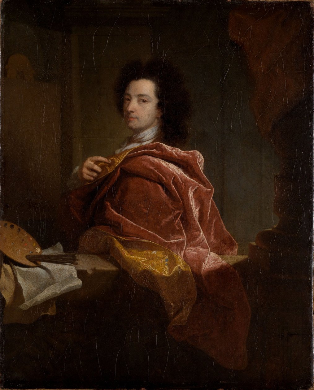 Autorretrato de Hyacinthe Rigaud