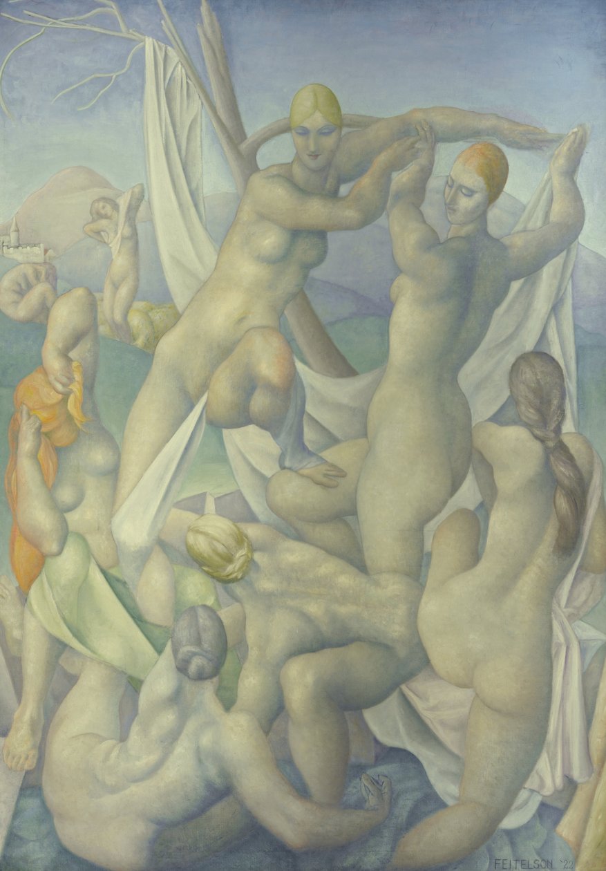 Diana en el Baño de I. Lorser Feitelson