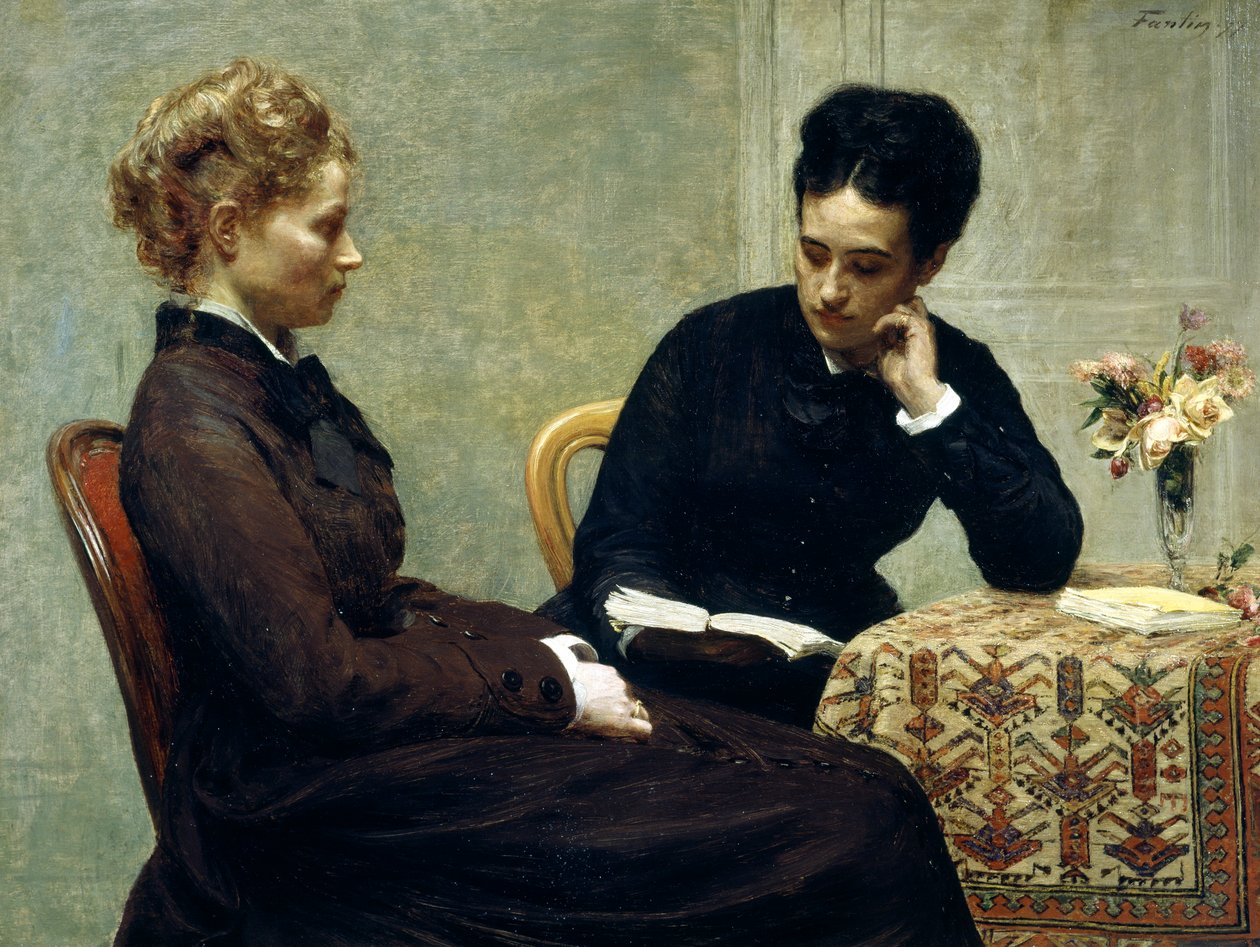 Lectura de Ignace Henri Jean Fantin Latour