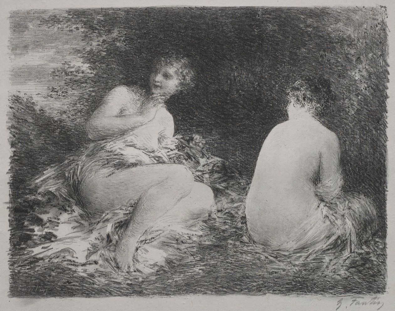 Bañistas de Ignace Henri Jean Fantin Latour
