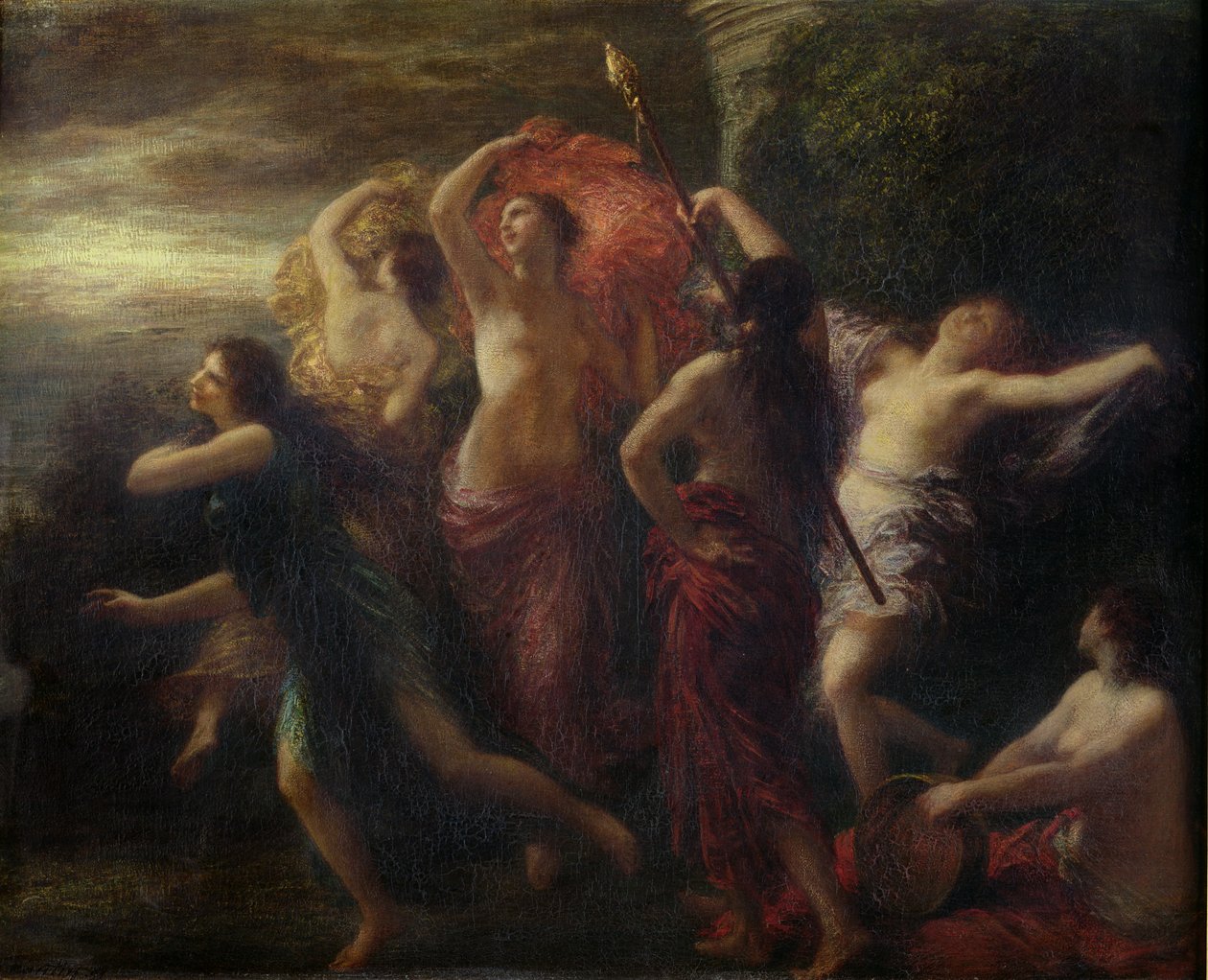 Bailarines, 1891 de Ignace Henri Jean Fantin Latour
