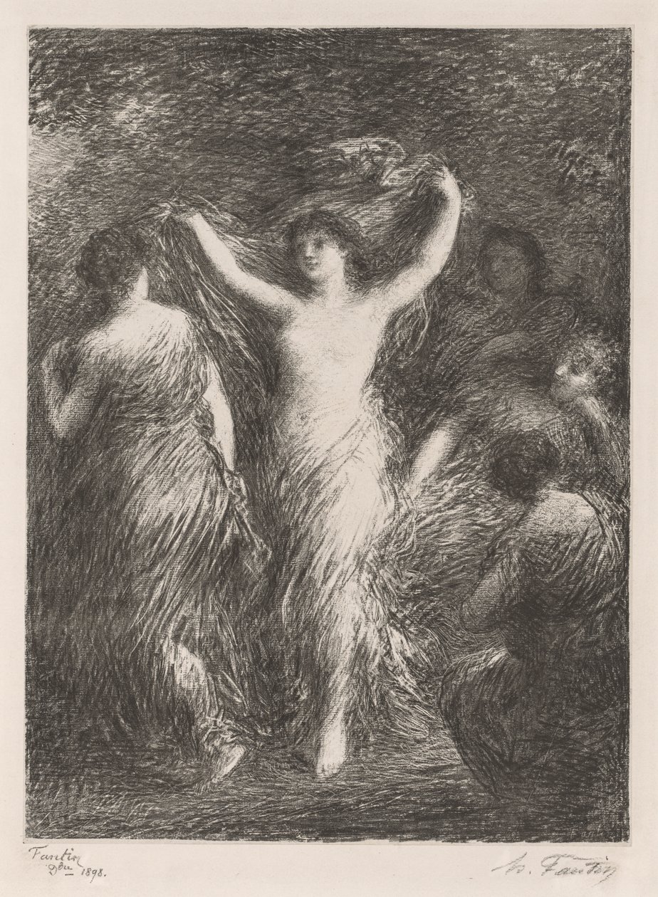 Danzas, 1898 de Ignace Henri Jean Fantin Latour