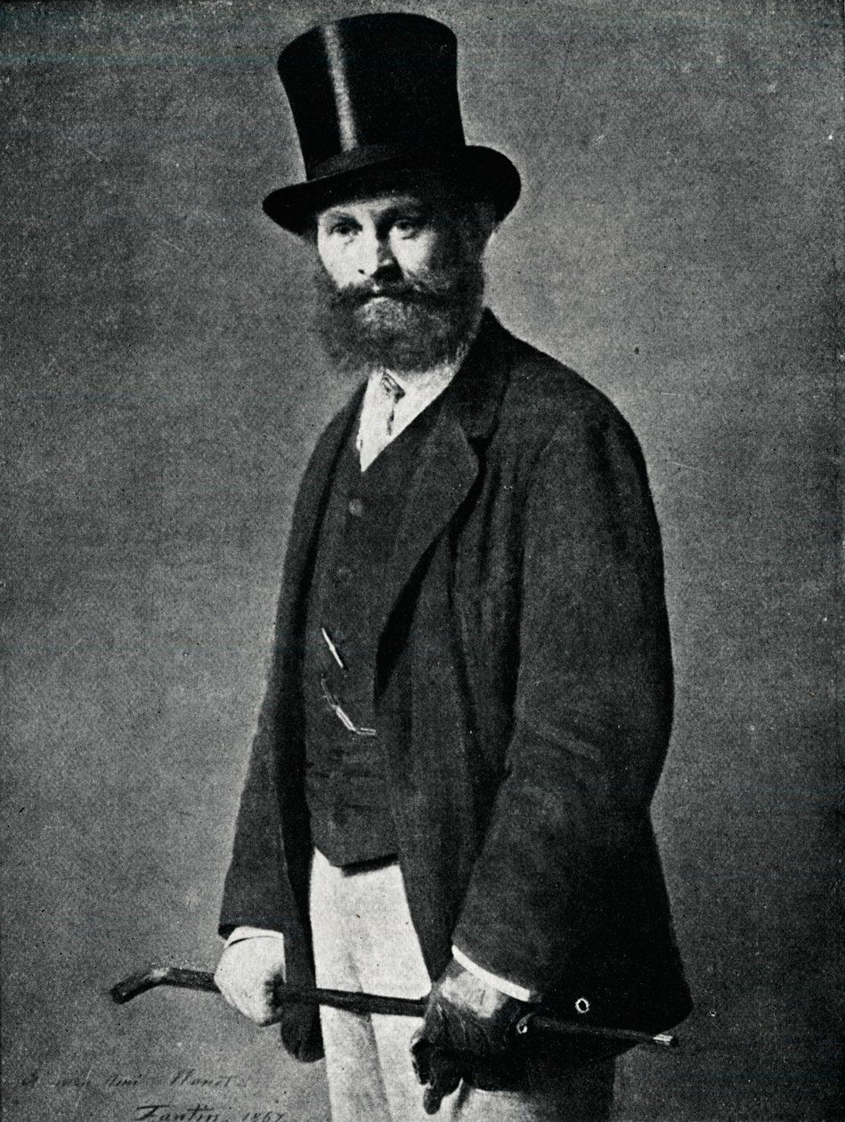 Edouard Manet. Del retrato de Fantin-Latour, 1901 de Ignace Henri Jean Fantin Latour