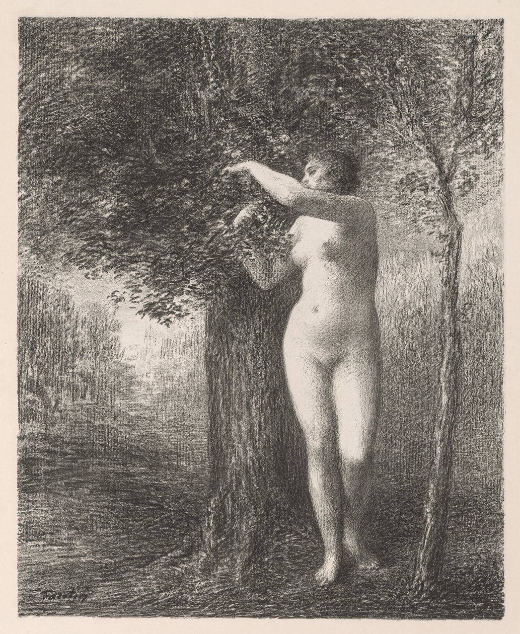 Eva, 1896 de Ignace Henri Jean Fantin Latour