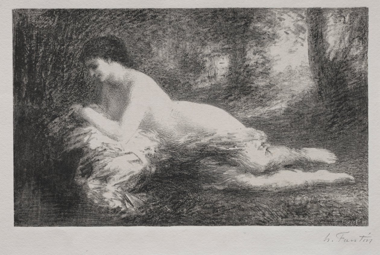 Rêverie de Ignace Henri Jean Fantin Latour