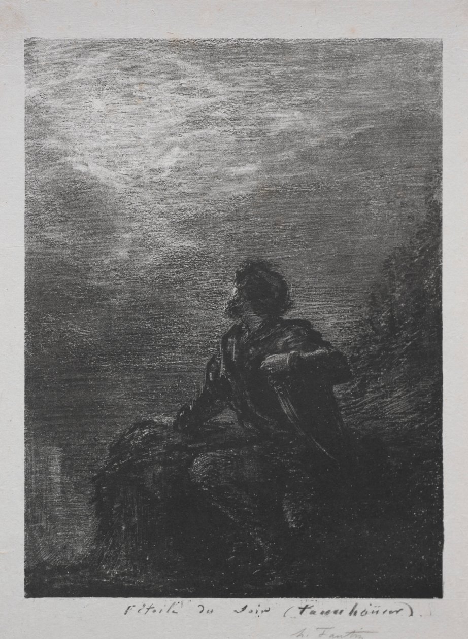 La Estrella Vespertina, 1877 de Ignace Henri Jean Fantin Latour