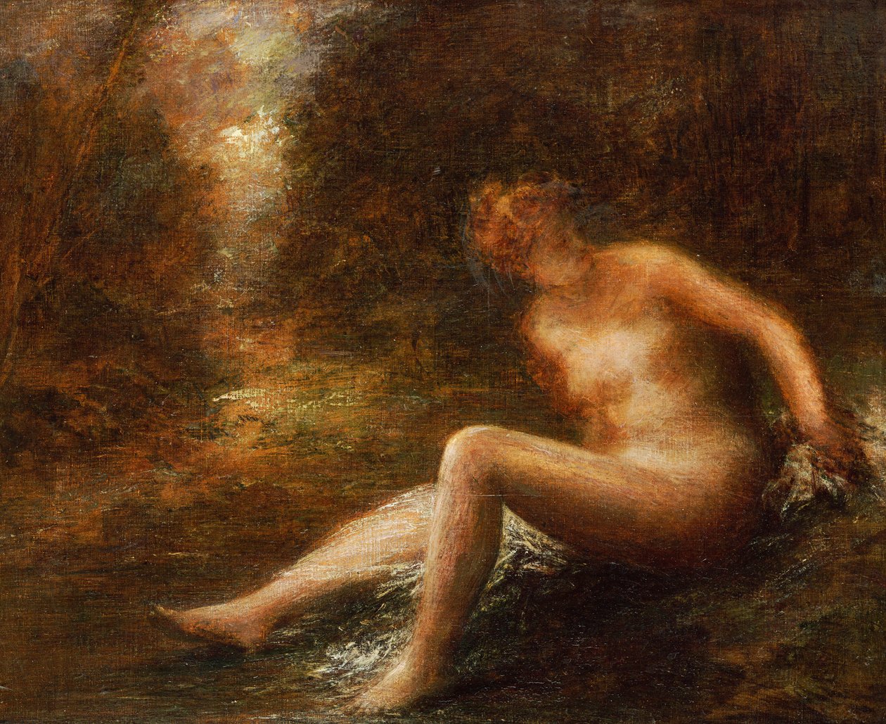La cazadora de Ignace Henri Jean Fantin Latour