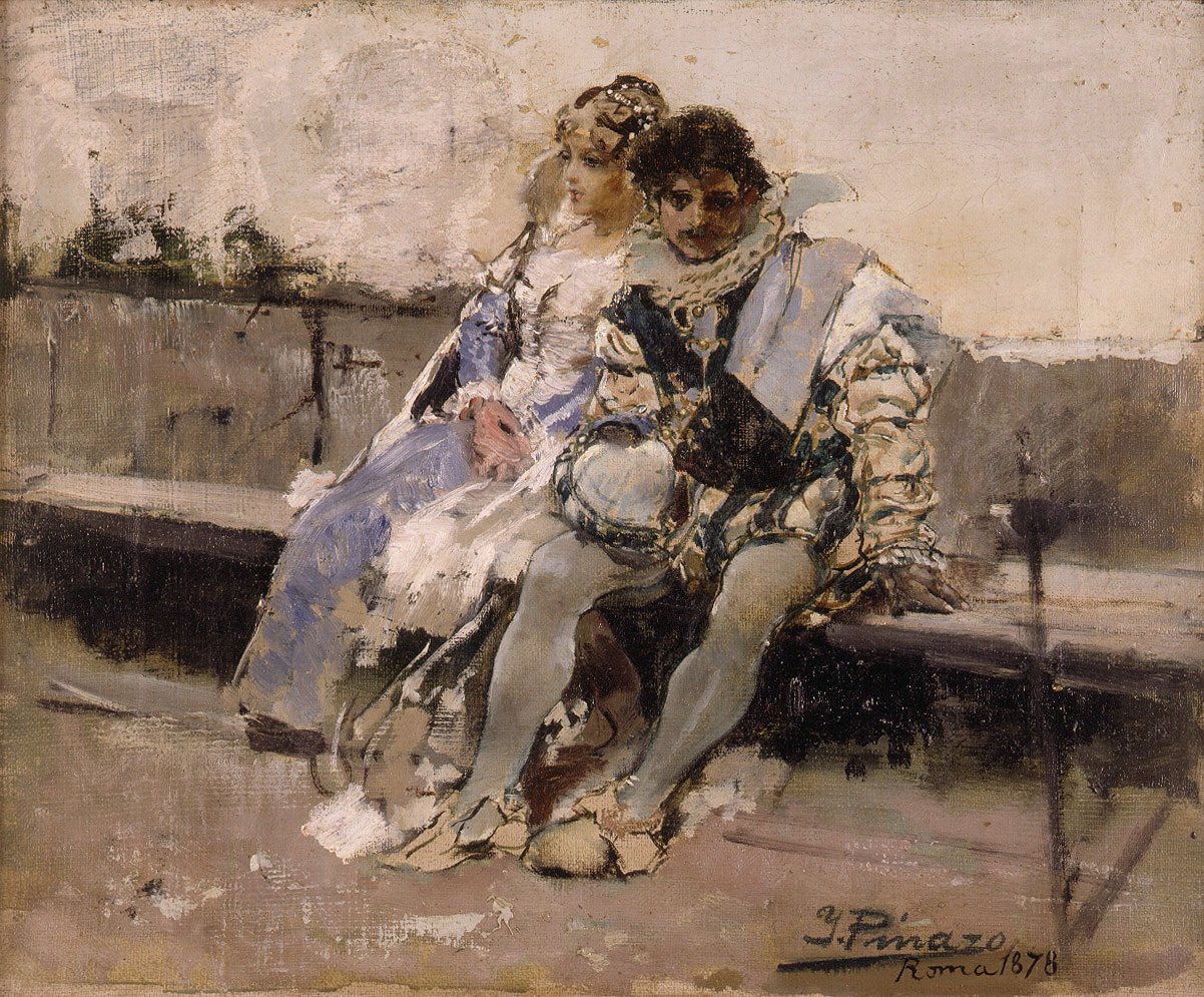Enamorados de Ignacio Pinazo Camarlench
