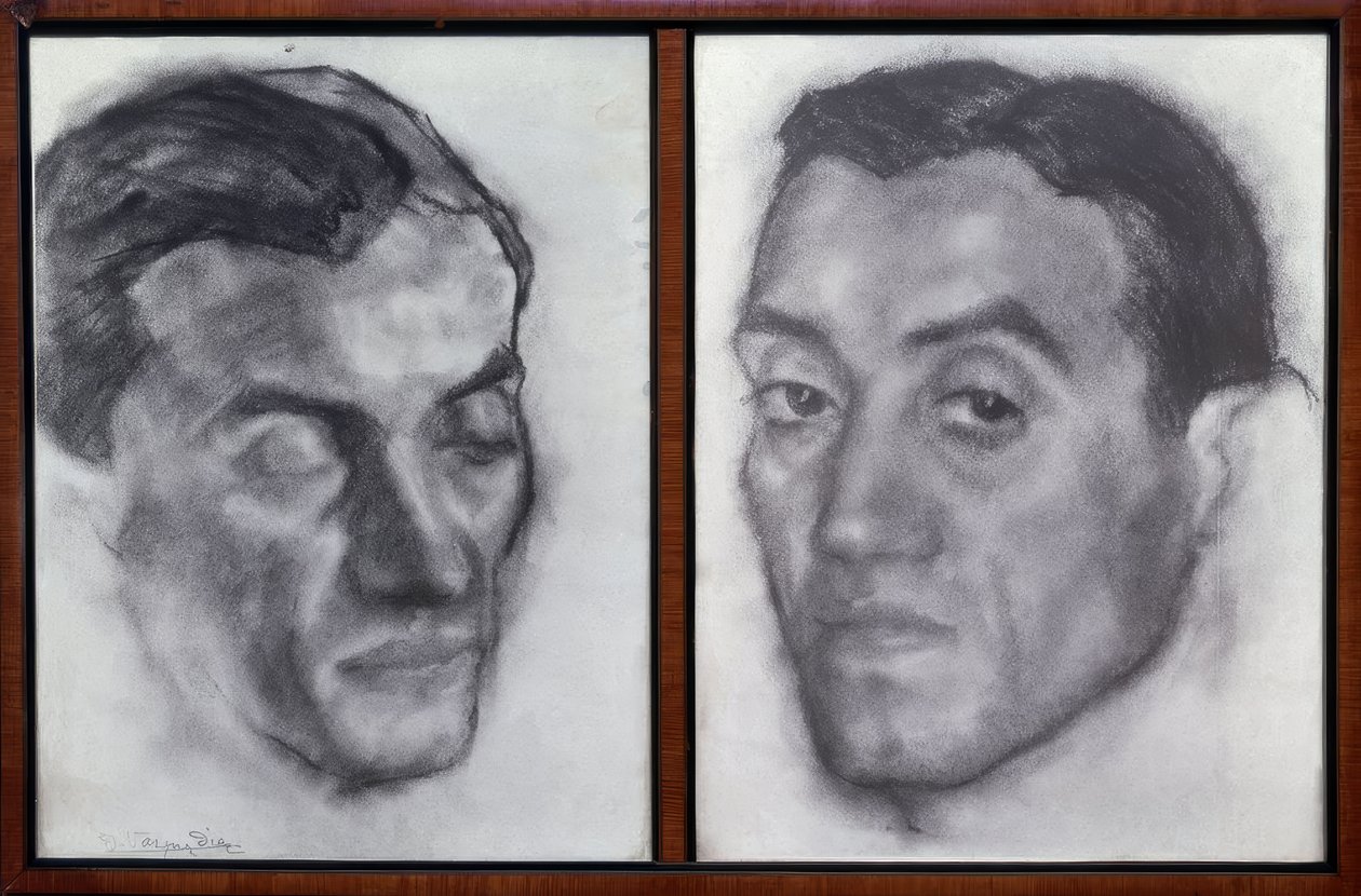 Retrato de Ramón Pérez de Ayala (1888–1962) escritor y periodista español – dibujo – Generación de 1914 de Ignacio Zuloaga