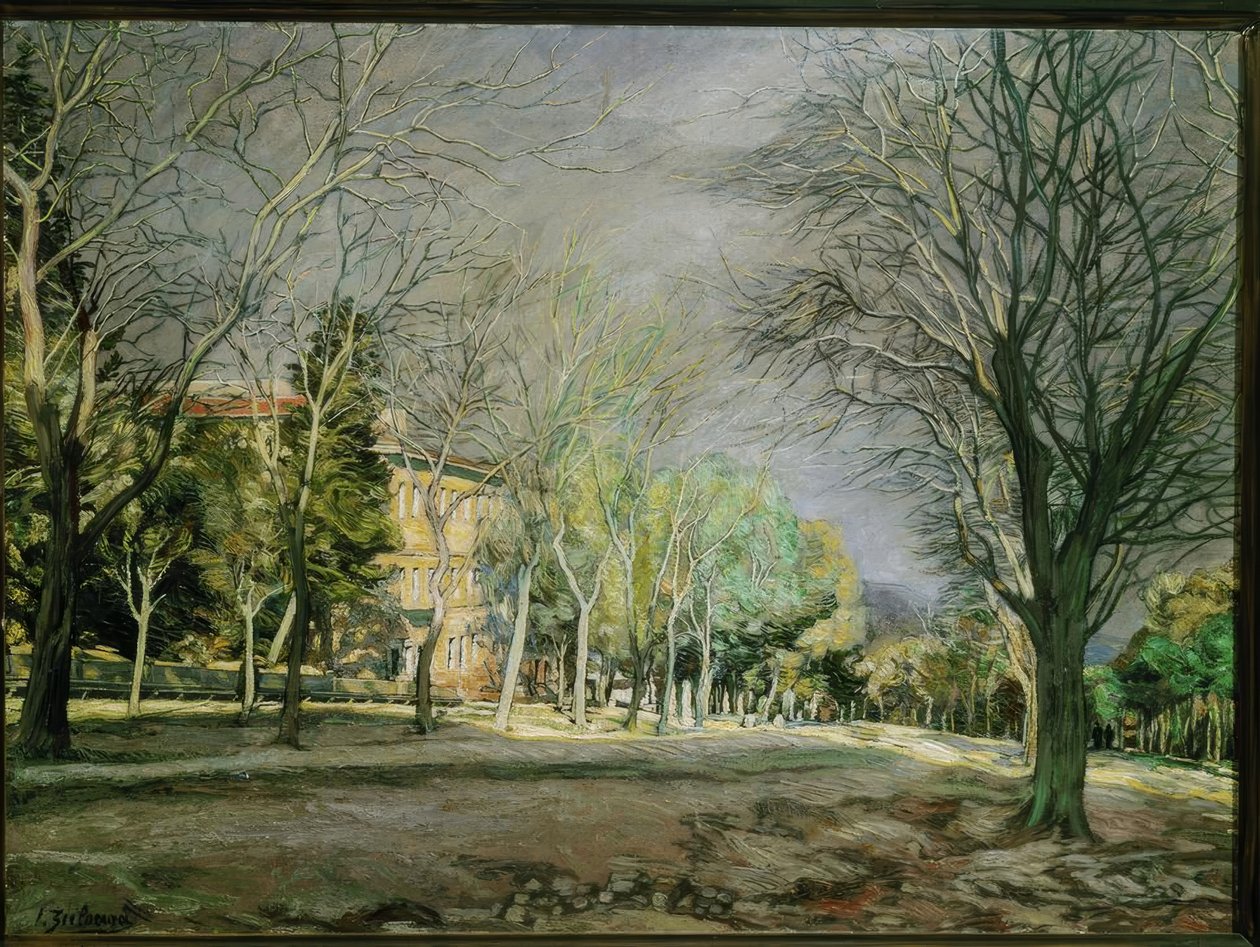 Paisaje cerca de El Escorial de Ignacio Zuloaga y Zabaleta