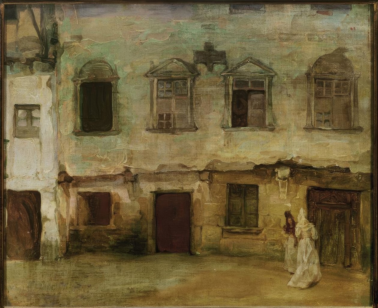 Calle en un viejo pueblo castellano de Ignacio Zuloaga y Zabaleta