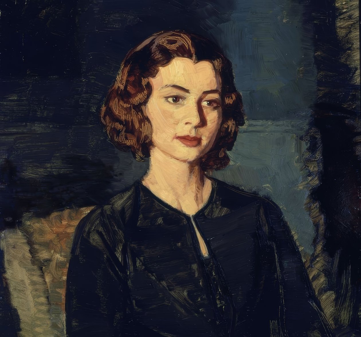Retrato de mujer (siglo XX) de Ignacio Zuloaga y Zabaleta