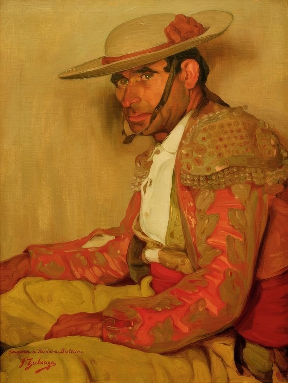 Zuloaga, Retrato de los Picadores El Coriano de Ignacio Zuloaga y Zabaleta