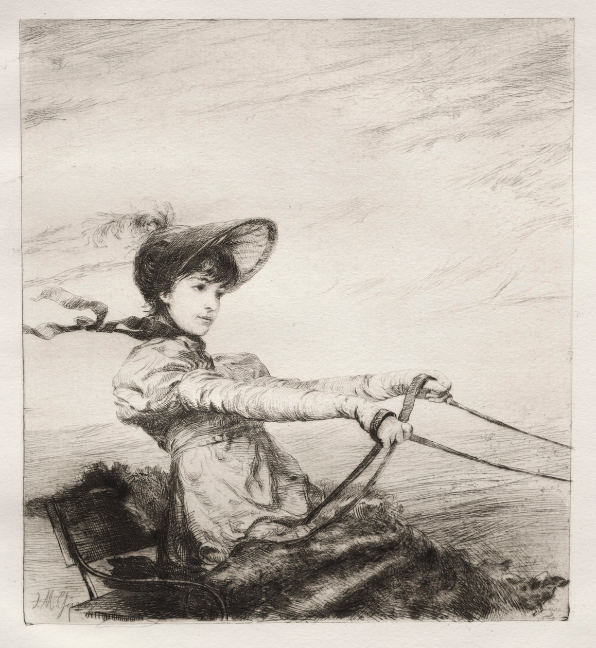 Bellissima, 1884 de Ignaz Marcel Gaugengigl