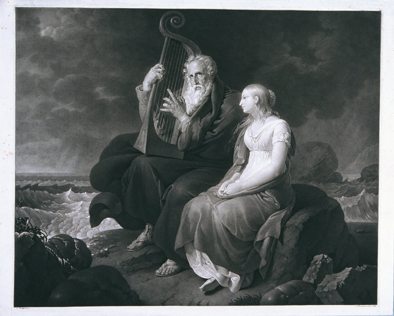 Ossian y Malvina de Ignaz Rungaldier