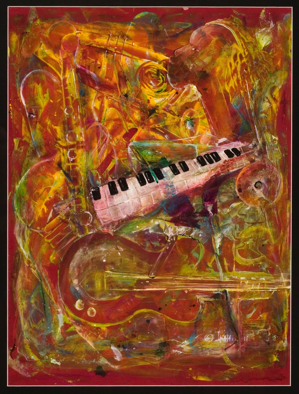 Sinfonía en rojo de Ikahl Beckford