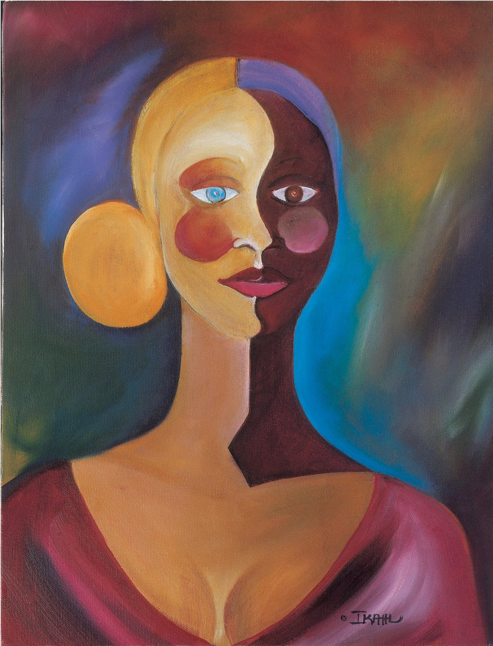Dos caras de Eva de Ikahl Beckford