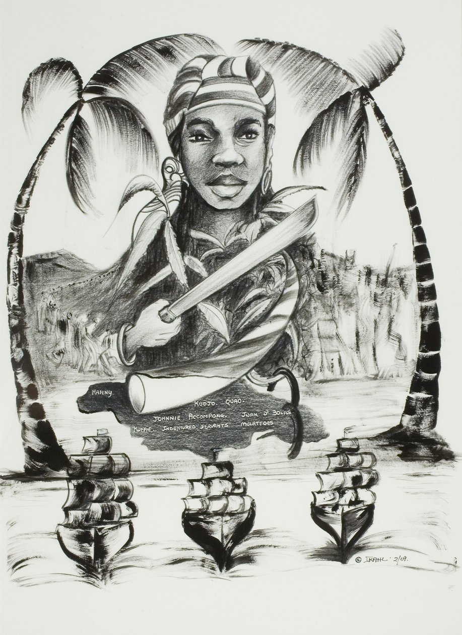 Nanny de los Maroons de Ikahl Beckford
