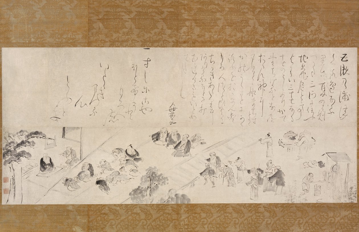 Peregrinación en grupo a la monja Jizo de Ike no Taiga