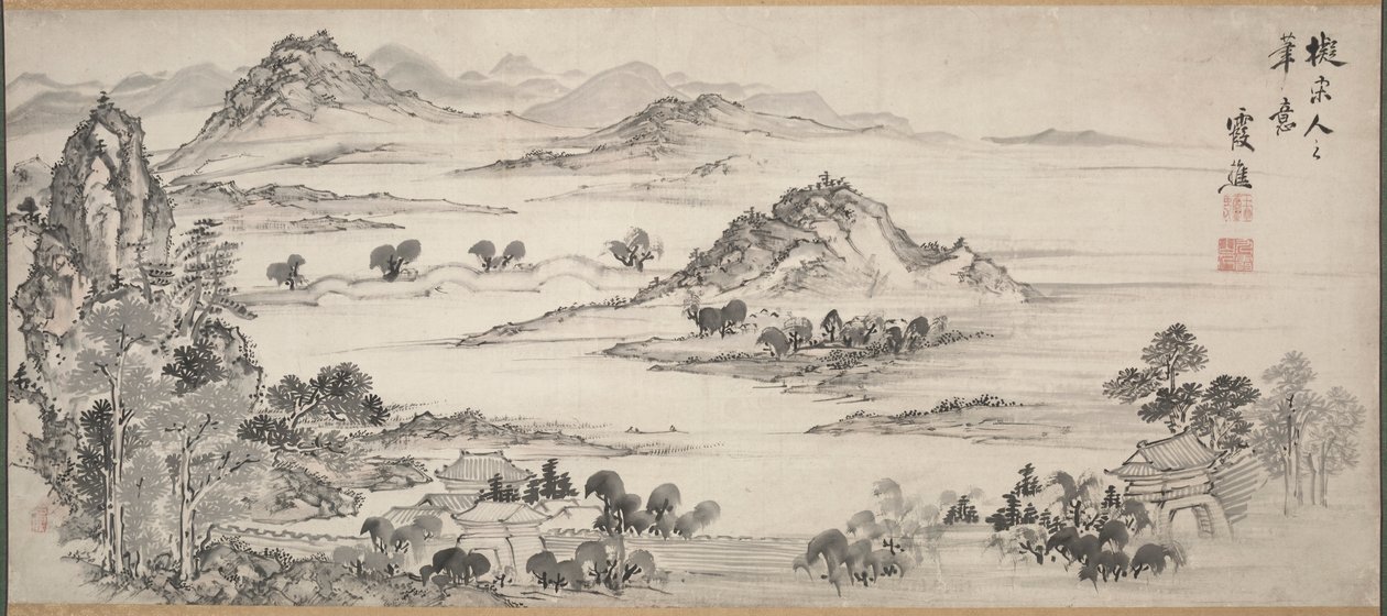 View of West Lake de Ike Taiga