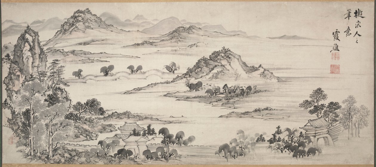 Vista del Lago Oeste, 1700s de Ike Taiga