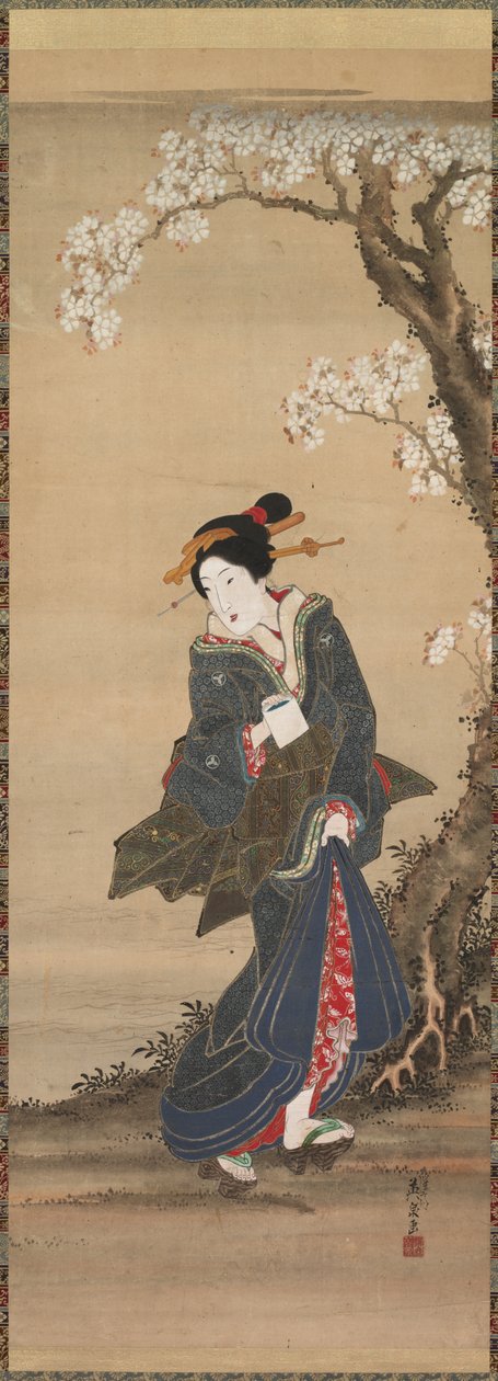 Courtesan de Ikeda Eisen