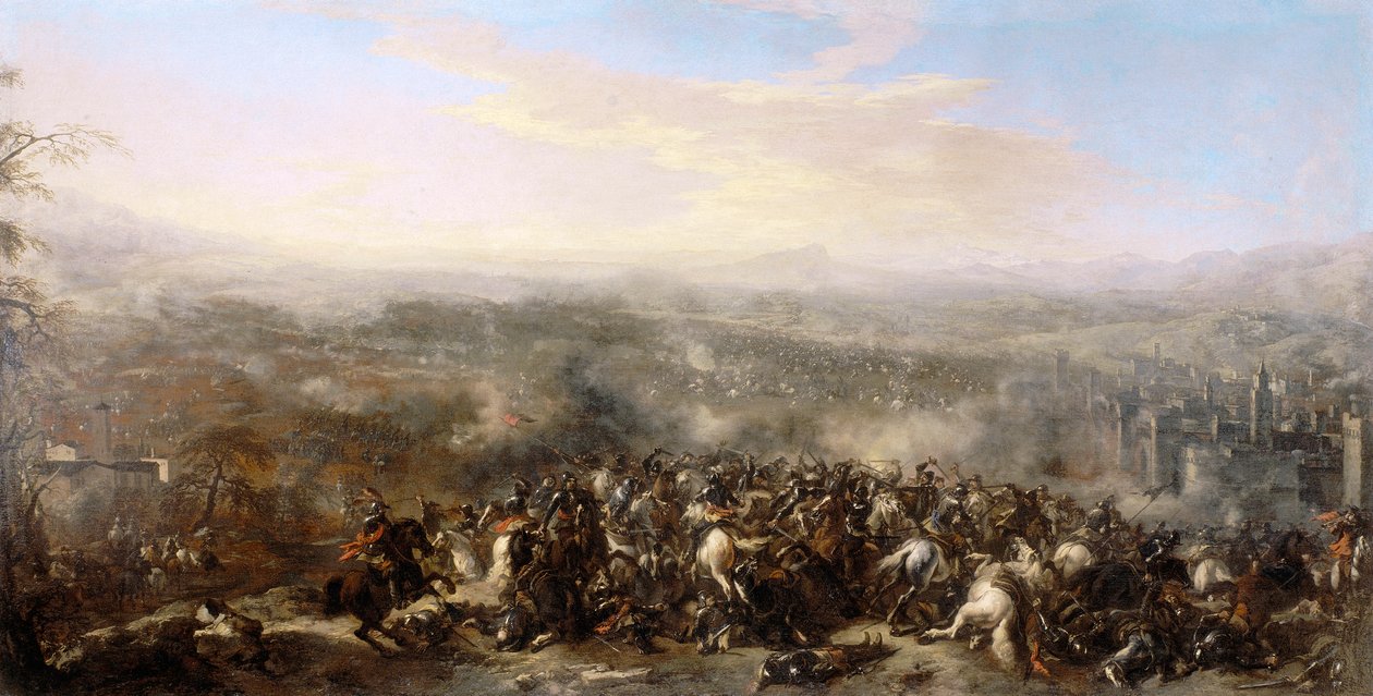Batalla de Nordlingen de Il Borgognone