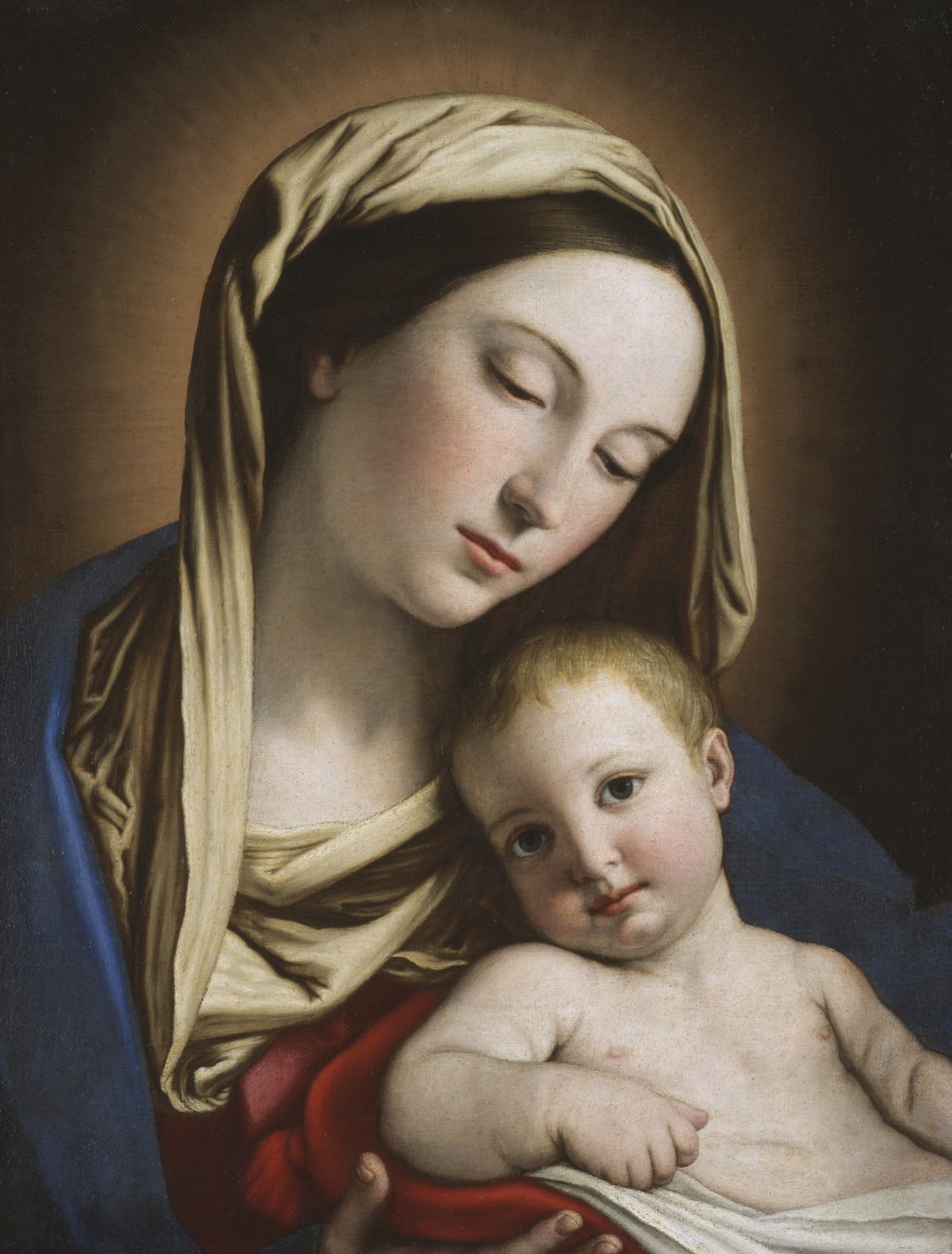 Madonna y Niño de Il Sassoferrato