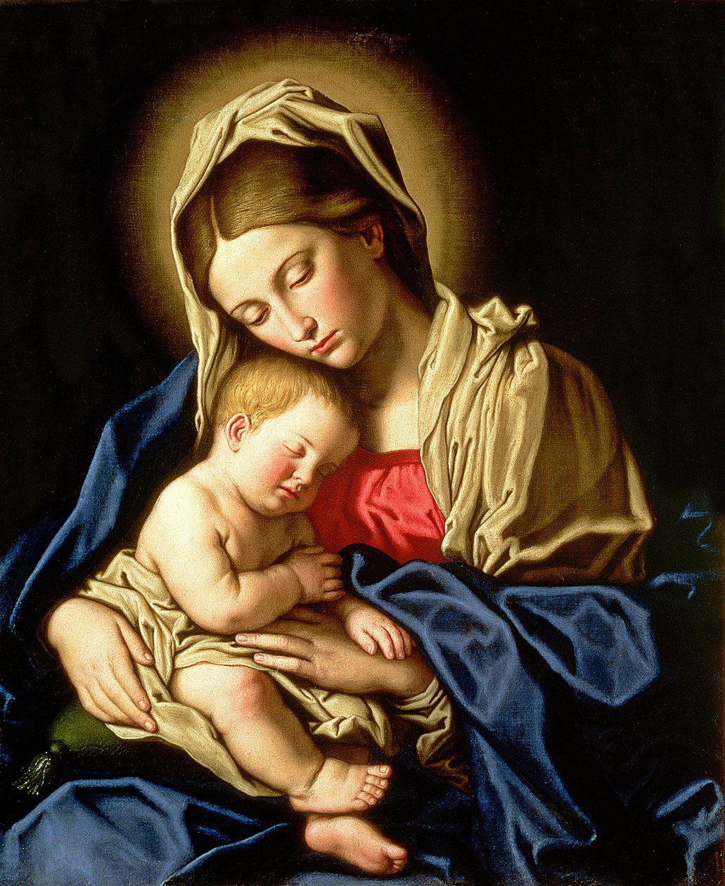 Madonna y Niño de Il Sassoferrato