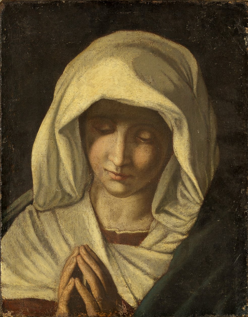 La Virgen en oración, c.1800 de Il  Sassoferrato