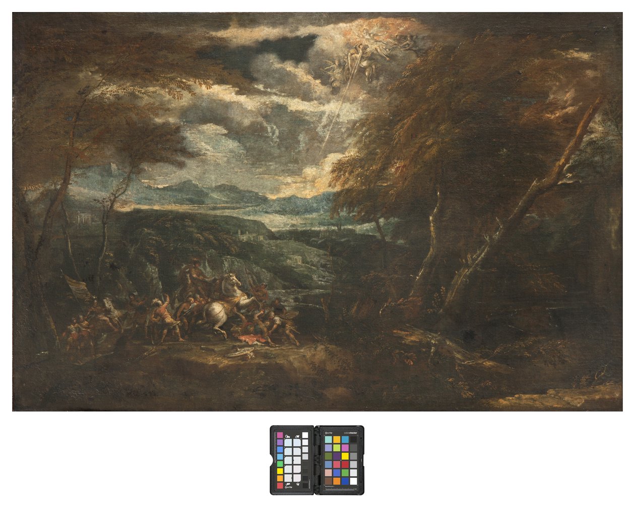 La conversión de San Pablo, 1710-20 de Ilario Giacinto Mercanti
