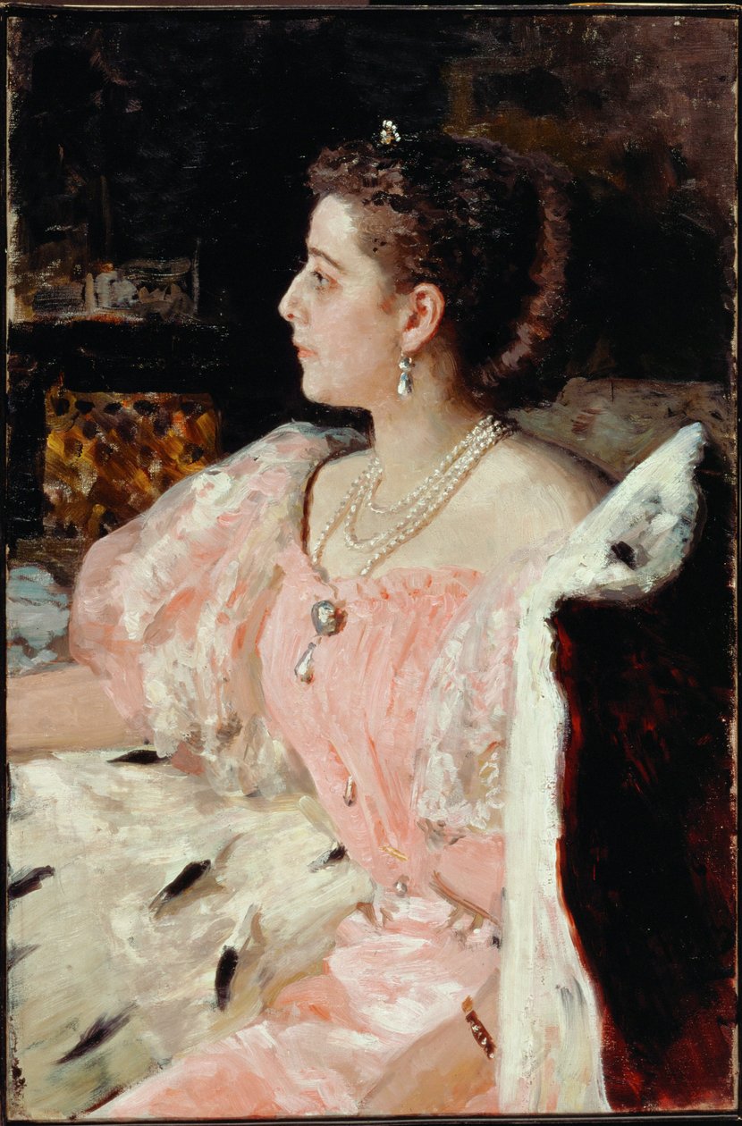 Condesa Jefimovich (pintura sobre lienzo) de Ilya Efimovich Repin