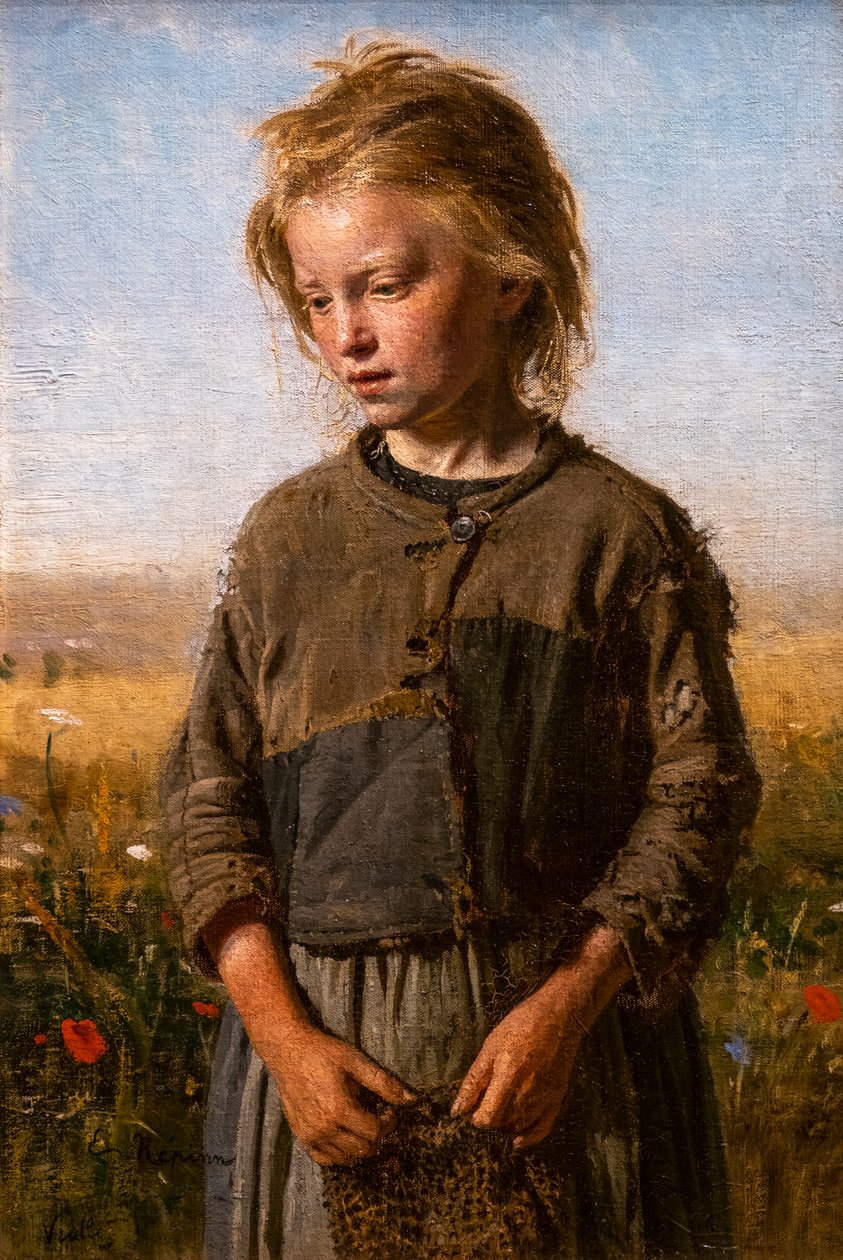 HIJA DEL PESCADOR de Ilya Efimovich Repin
