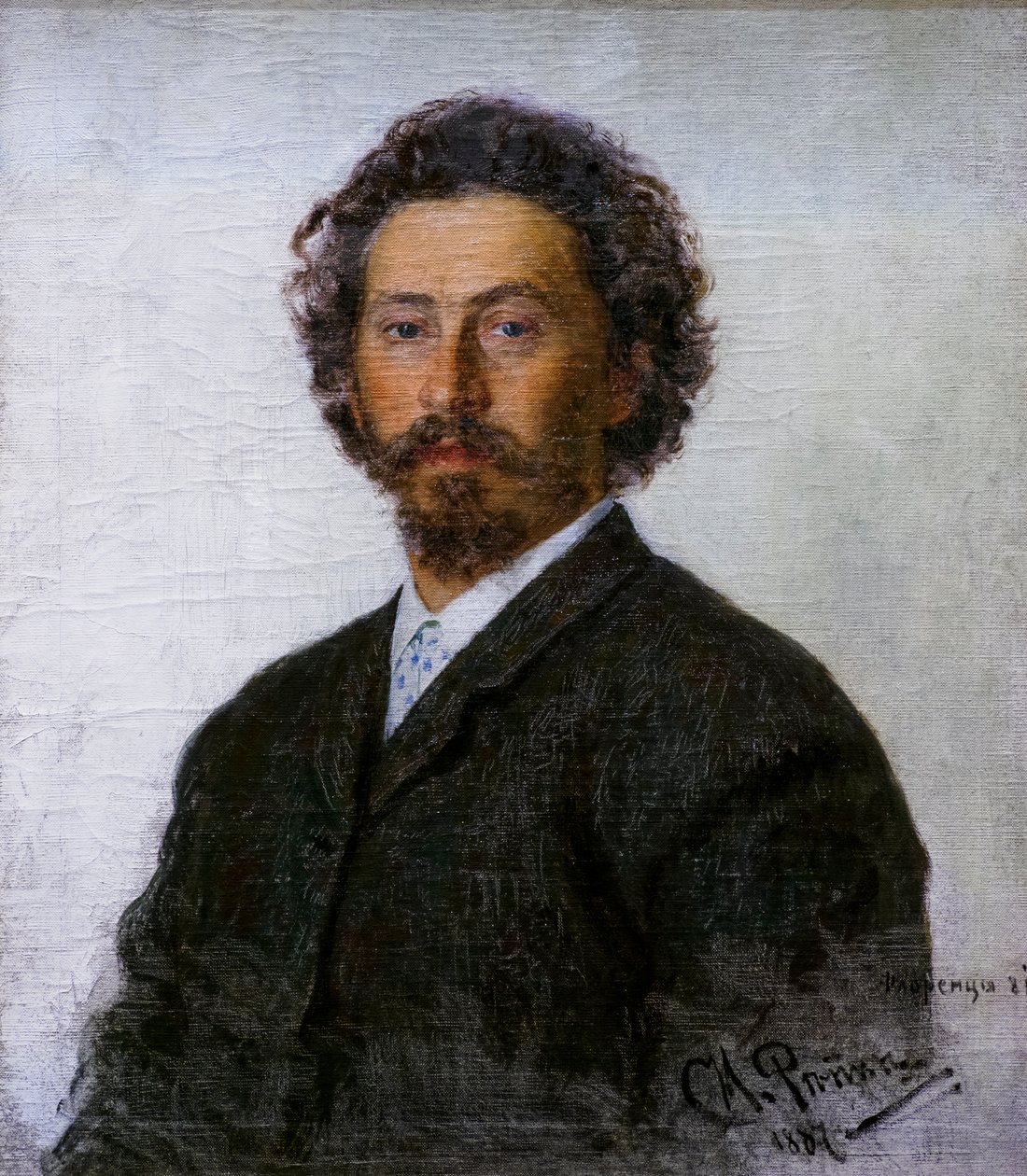 AUTORRETRATO DE ILYA REPINE de Ilya Efimovich Repin