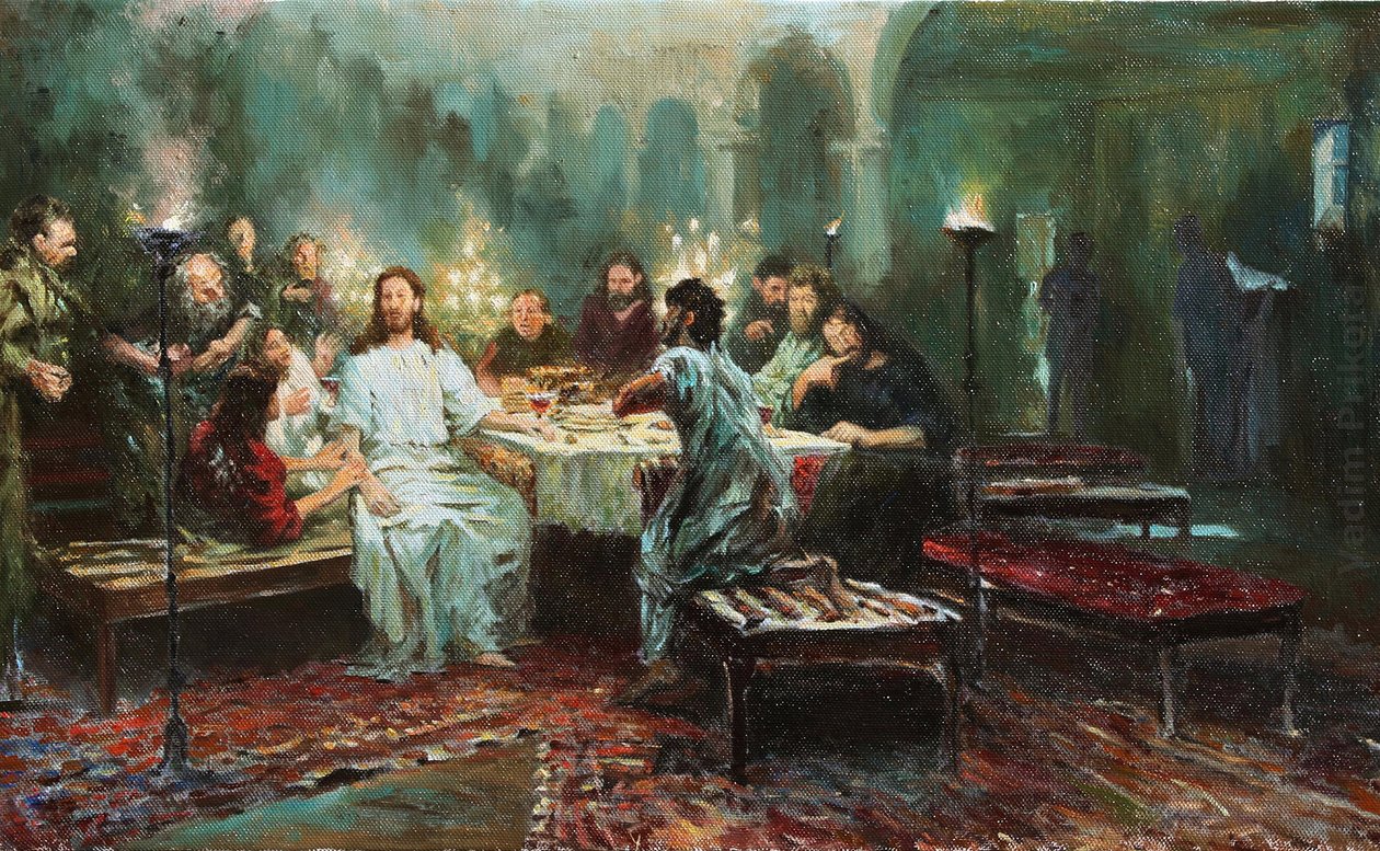 La Última Cena de Ilya Efimovich Repin