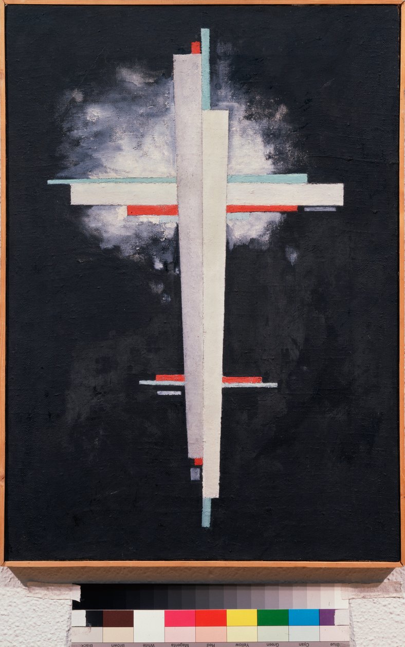 Suprematismo - Suprematismo - Pintura de Ilya Grigoryevich Chashnik (Ilia Tchachnik) (1902-1929), óleo sobre lienzo de Ilya Grigorevich Chashnik