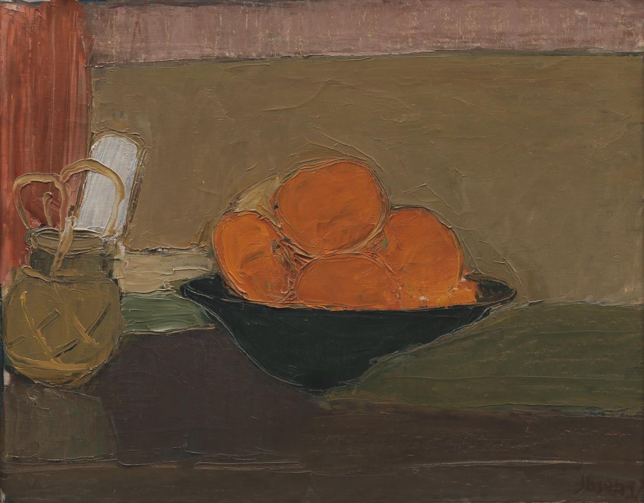 Naturaleza muerta con naranjas de Immanuel Ibsen