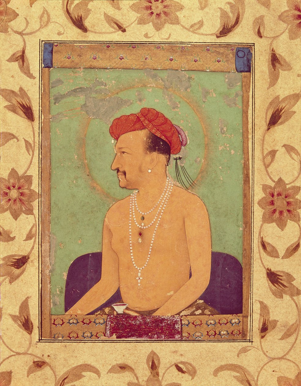 Emperador Jahangir (1569-1627) de Indian School