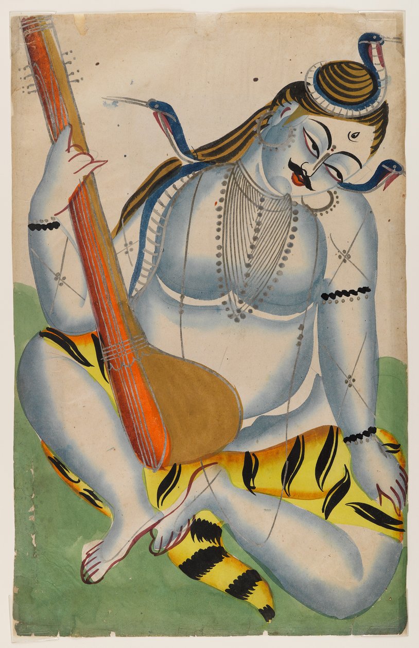 Shiva, Señor de la Música, finales del siglo XIX - principios del siglo XX de Indian School
