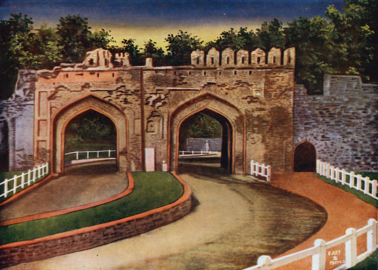 Puerta de Kashmeri, Delhi (foto en color) de Indian photographer