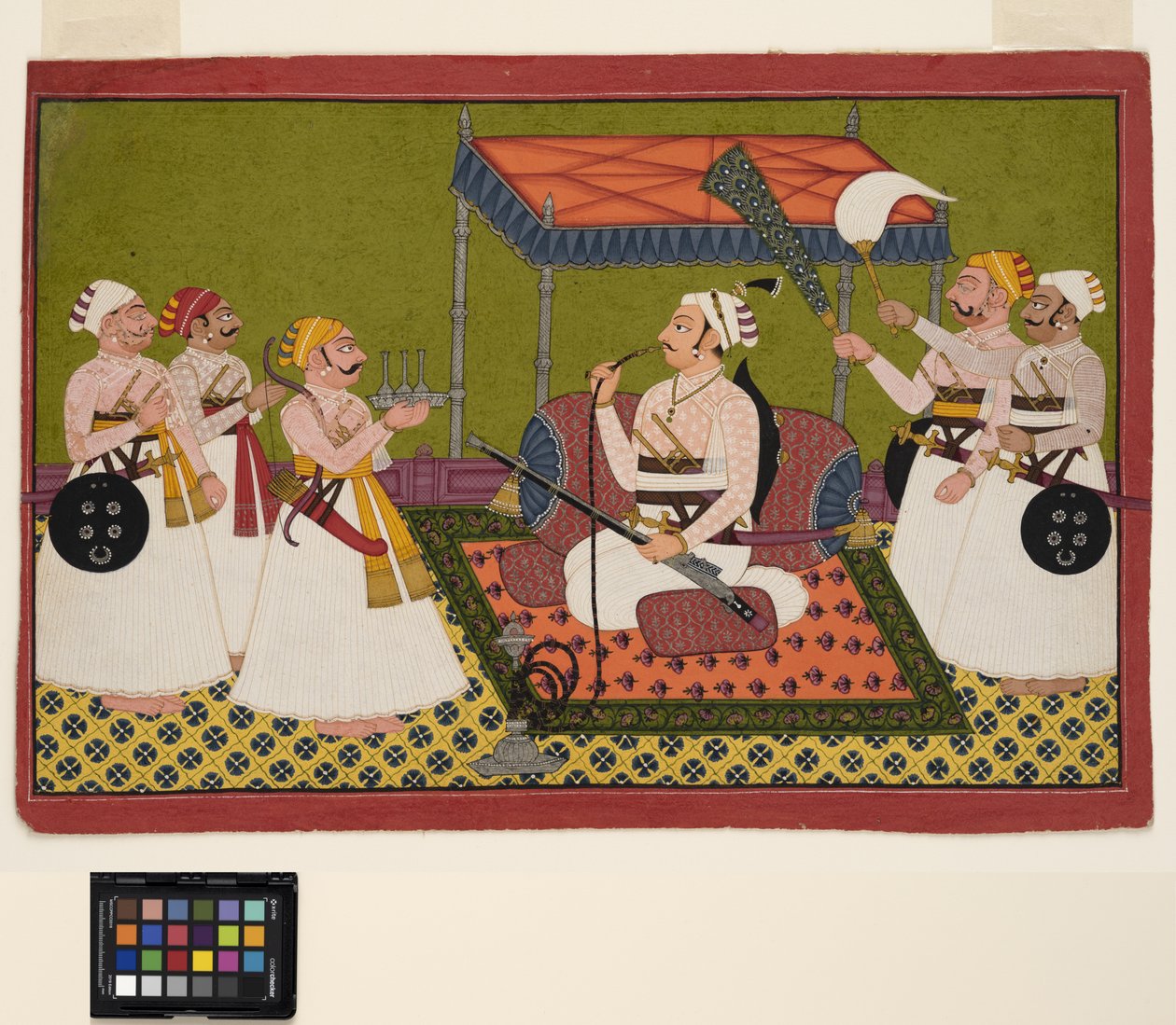 Un maharajá de Samode, c.1760 de Indian School