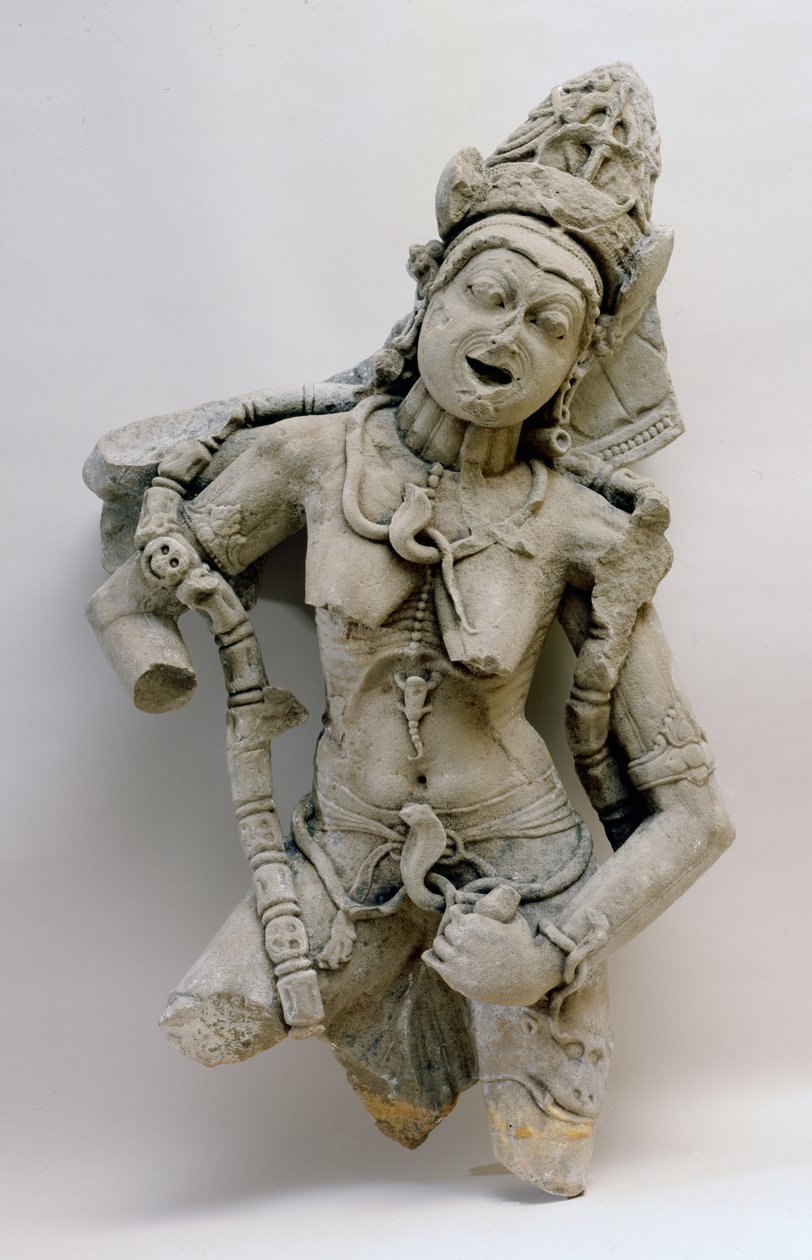 Chamunda, cultura de Hinglajgarh, 1000 d.C. de Indian School