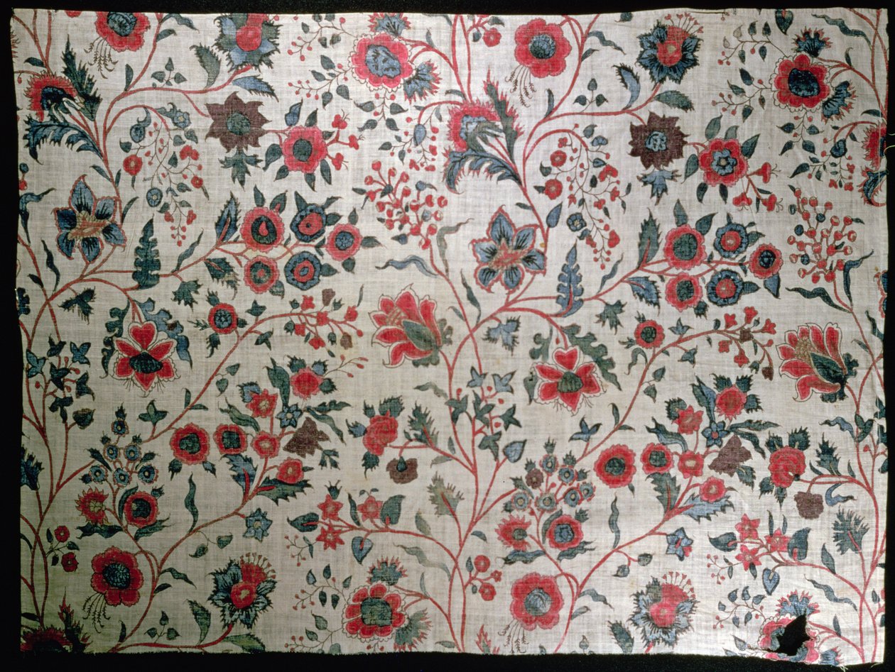 Textil decorativo, 1725-50 de Indian School
