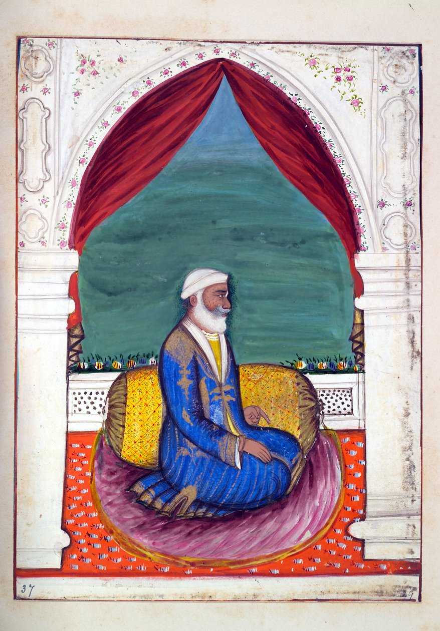 Dewan Ajodia Pershad, del Reino del Punjab, sus Gobernantes y Jefes, volumen II de Indian School