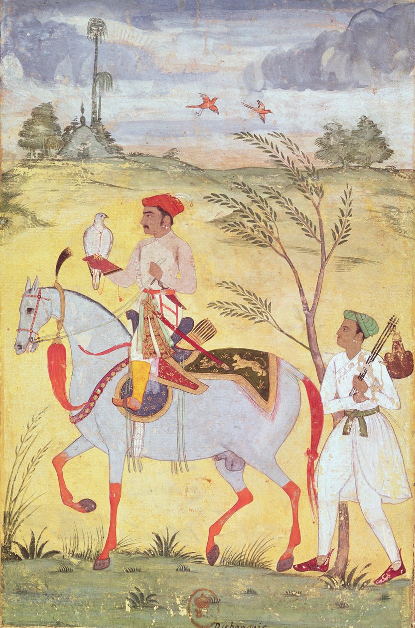 Emperador Jahangir (1569-1627) de Indian School